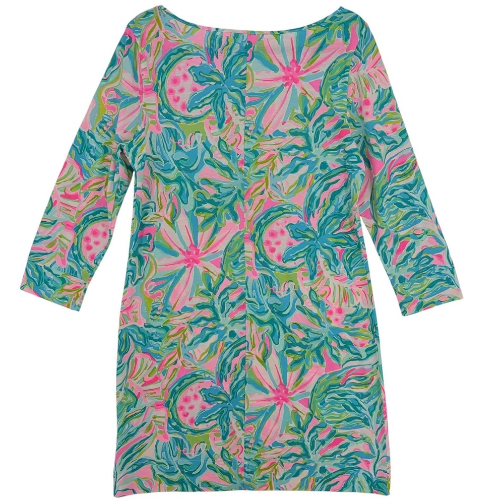 **SOLD** Lilly Pulitzer Marlowe Dress One in a Melon NWT Size L - Picture 3 of 9